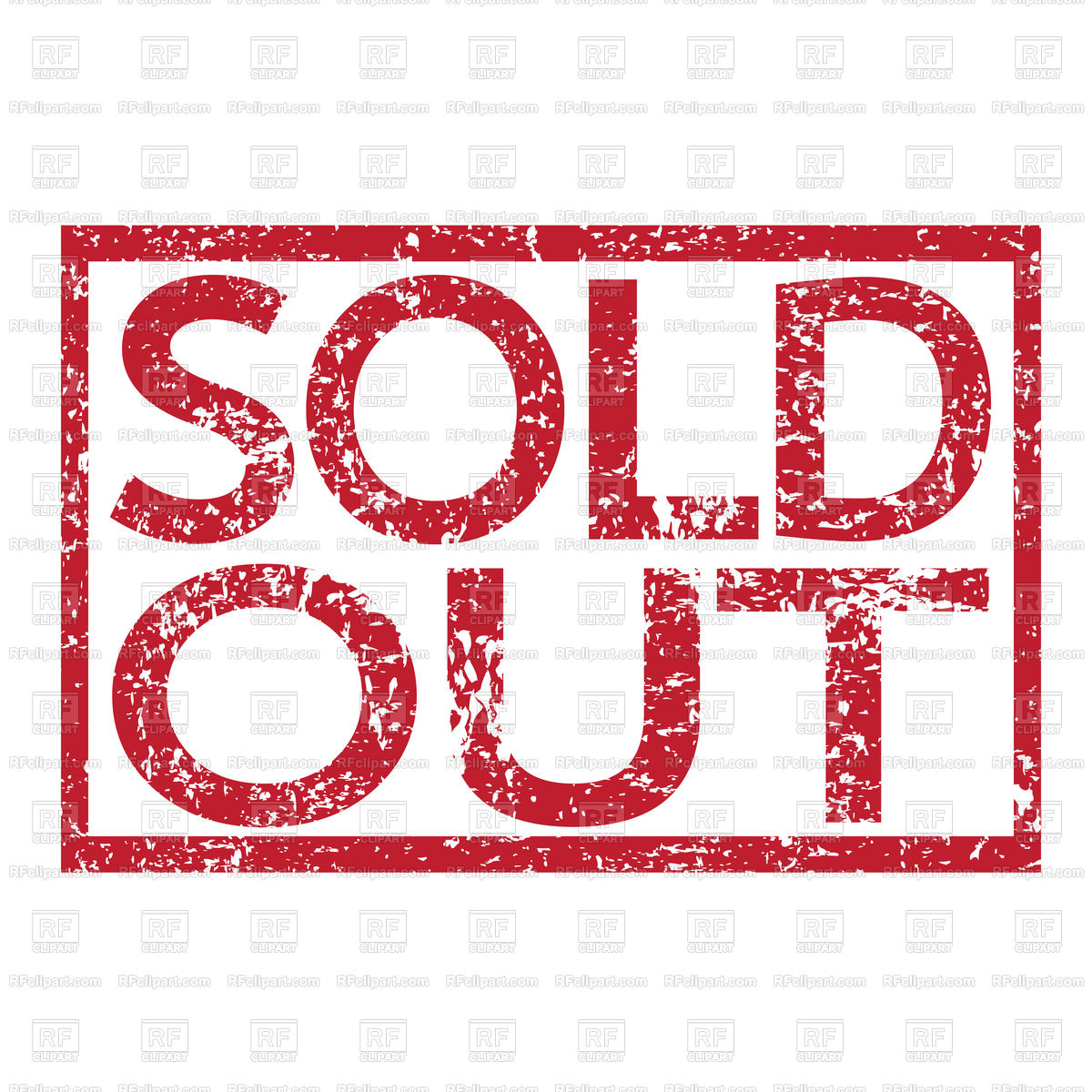 1200x1200 Stamp Text Sold Out Vector Image Of Fonts Type Tumdee