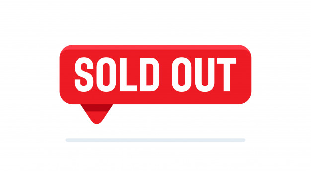 626x344 Button Sold Out Sign Vector Illustration Vector Premium Download