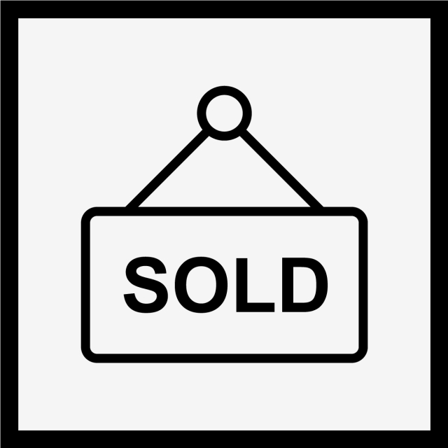 640x640 Sold Sign Clipart Png