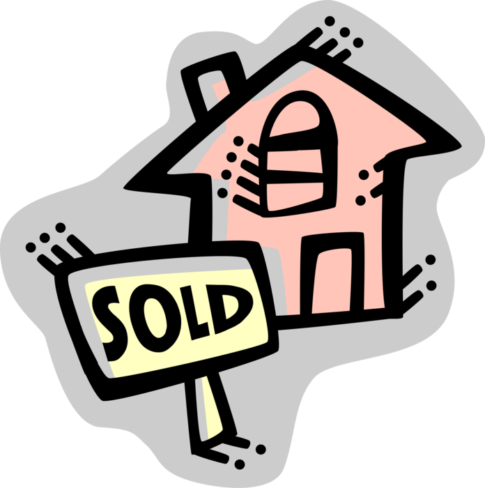 696x700 Family Home House With Sold Sign