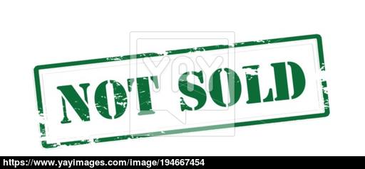 512x238 Not Sold Vector