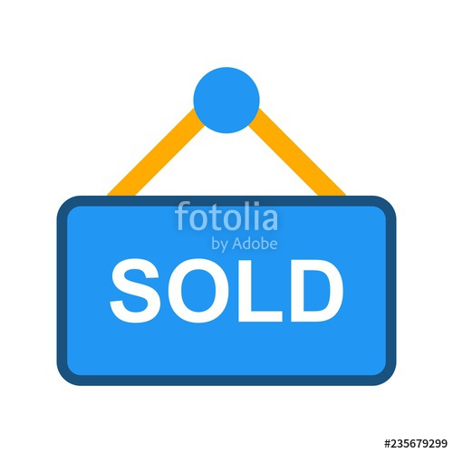 500x500 Sold Vector Icon Stock Image And Royalty Free Vector