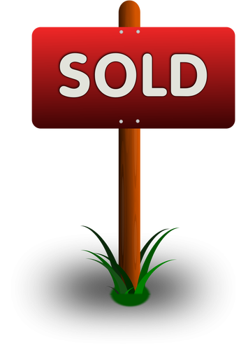 355x500 Sold Vector Sign
