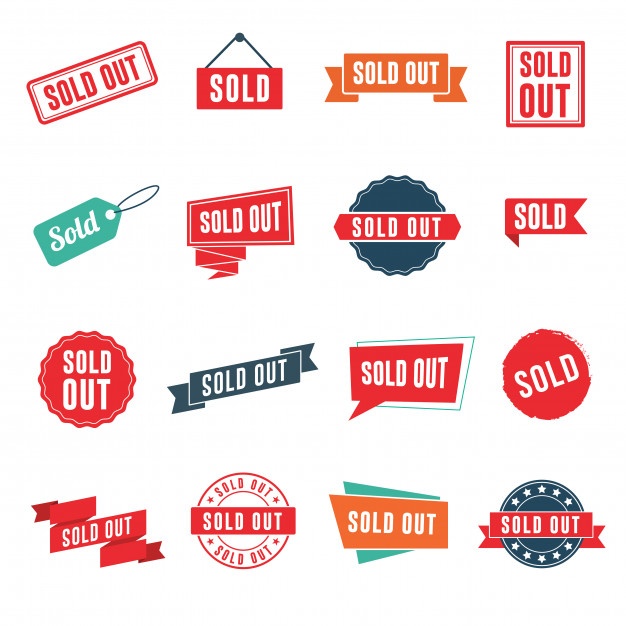626x626 Selling Badges Vector Free Download