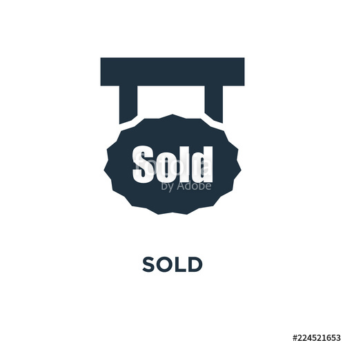 500x500 Sold Icon Stock Image And Royalty Free Vector On Fotolia