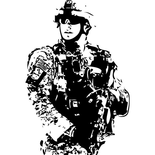 660x660 Us Soldier Free Vector