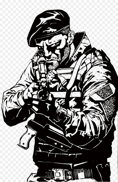 391x600 Drawing The Expendables Soldier