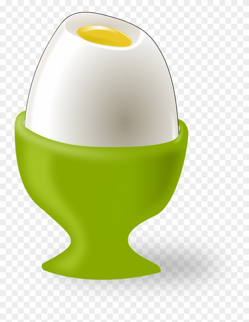 840x1088 Egg In Cup Vector Clipart