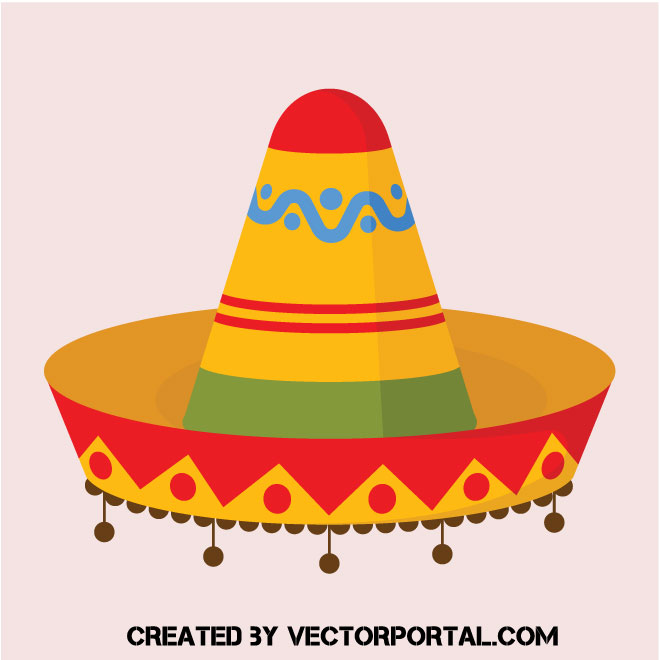 660x660 De Vector Sombrero Mexicano