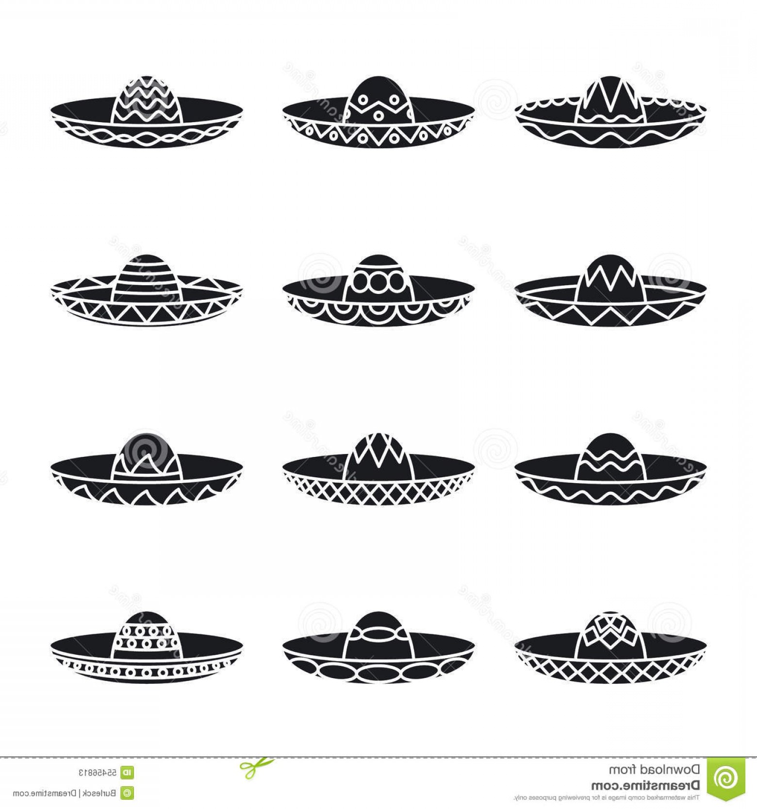 1560x1668 Sombrero Mexicano Vector Geekchicpro