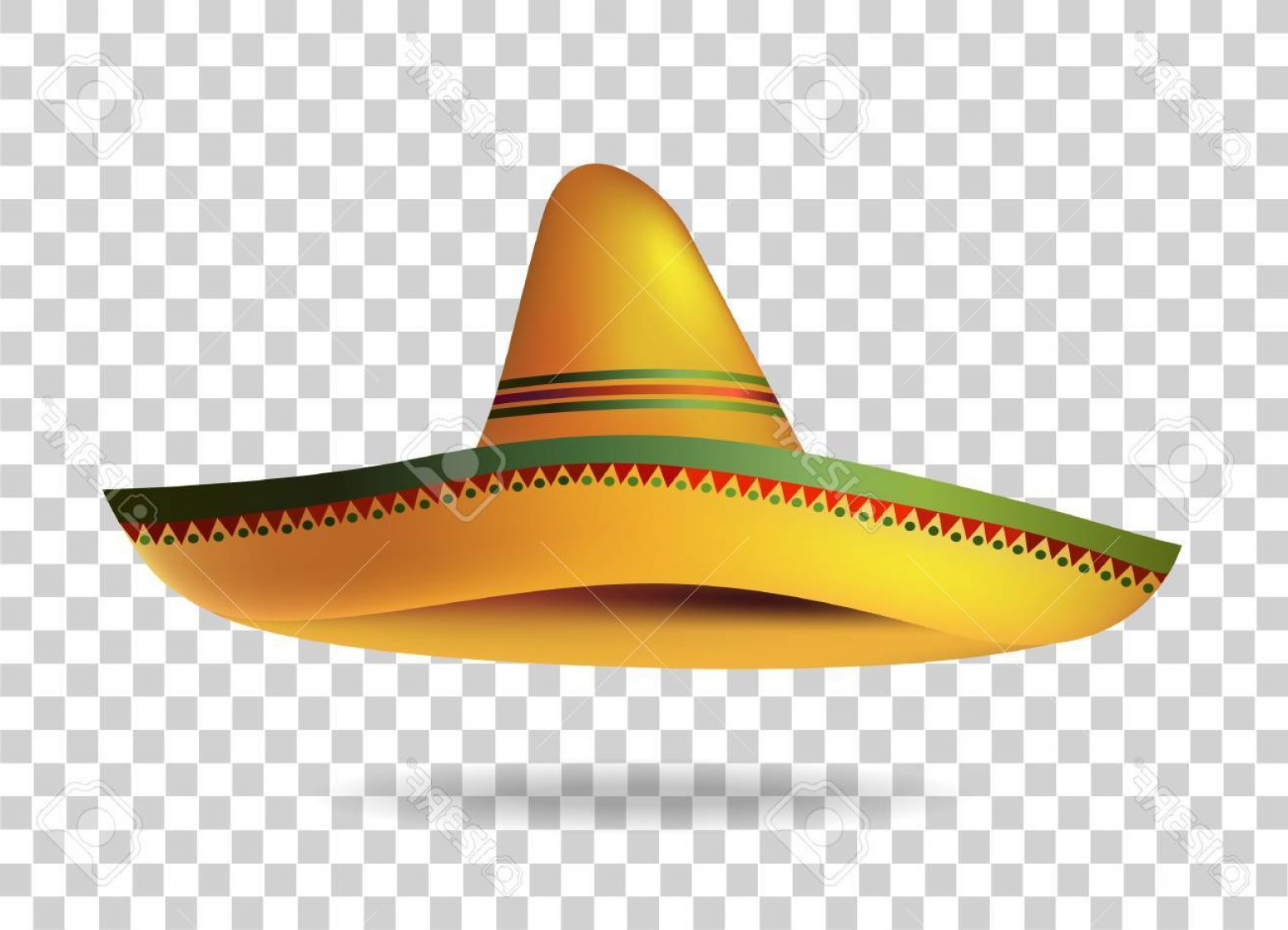 1560x1126 Photostock Vector Mexican Sombrero Hat Transparent Background