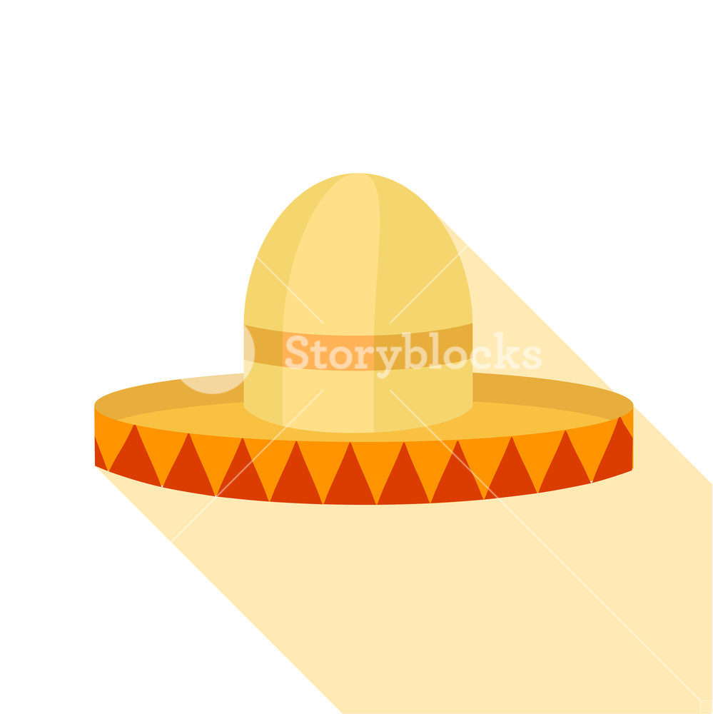 999x1000 Sombrero Icon Flat Illustration Of Sombrero Vector Icon For Web