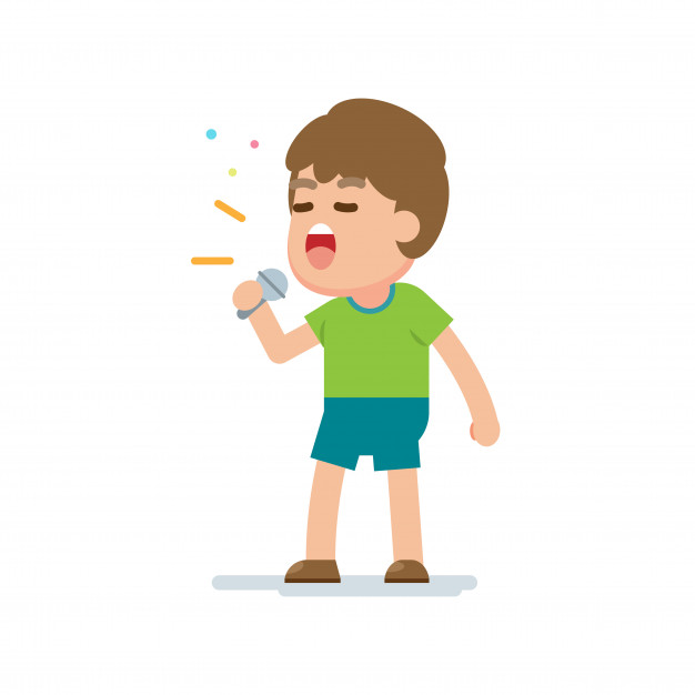 Happy Cute Boy Sing A Song Vector Premium Download 626x626 Happy Cute Boy Sing A Song Vector Premium Download