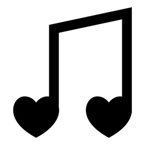 Love Song Icon Simple Illustration Of Love Song Vector Icon 300x300 Love Song Icon Simple Illustration Of Love Song Vector Icon