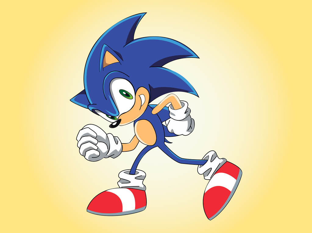 Sonic The Hedgehog Vector Art Graphics 1024x765 Sonic The Hedgehog Vector Art Graphics