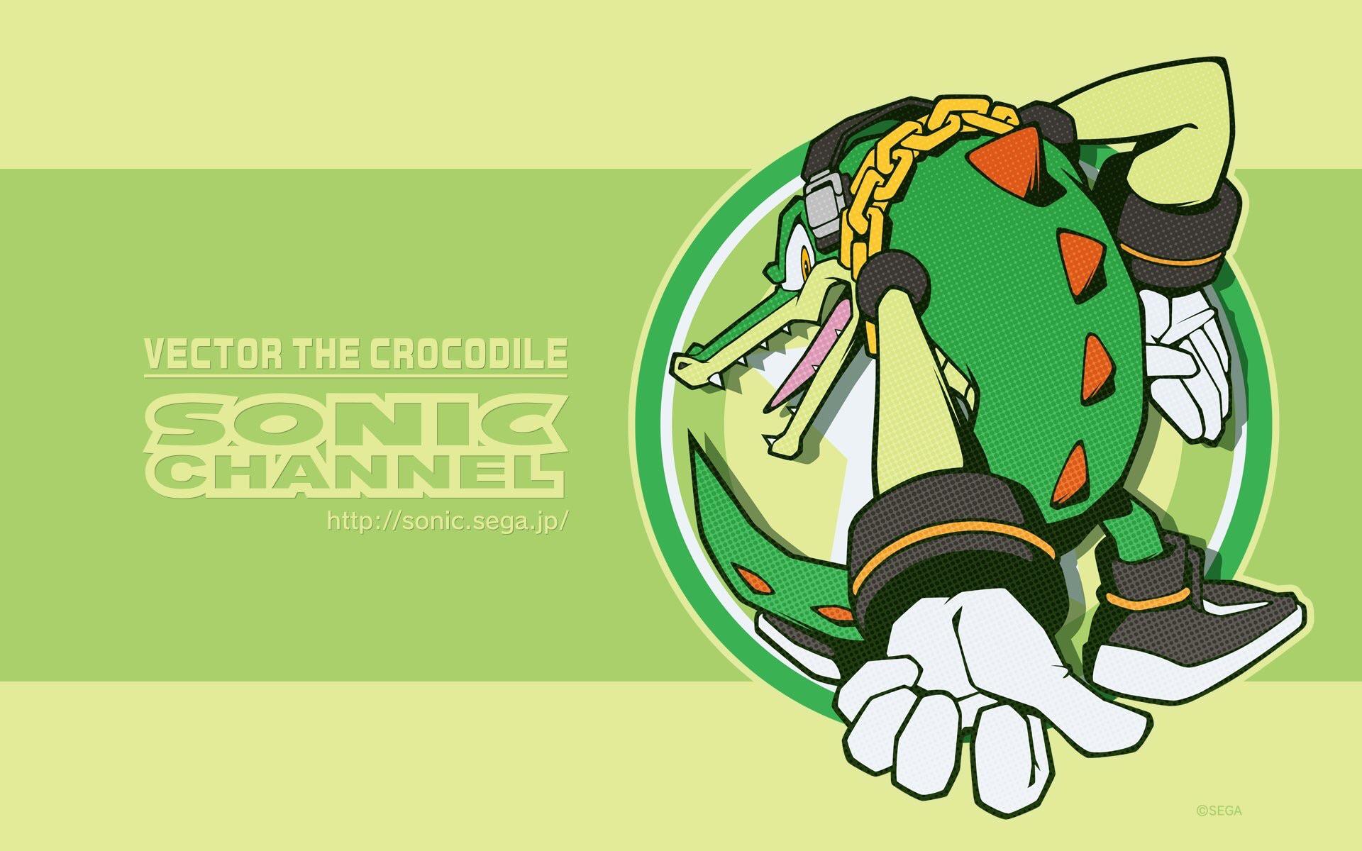 1920x1200 New Sonic Channel Art Of Vector! Sonicthehedgehog