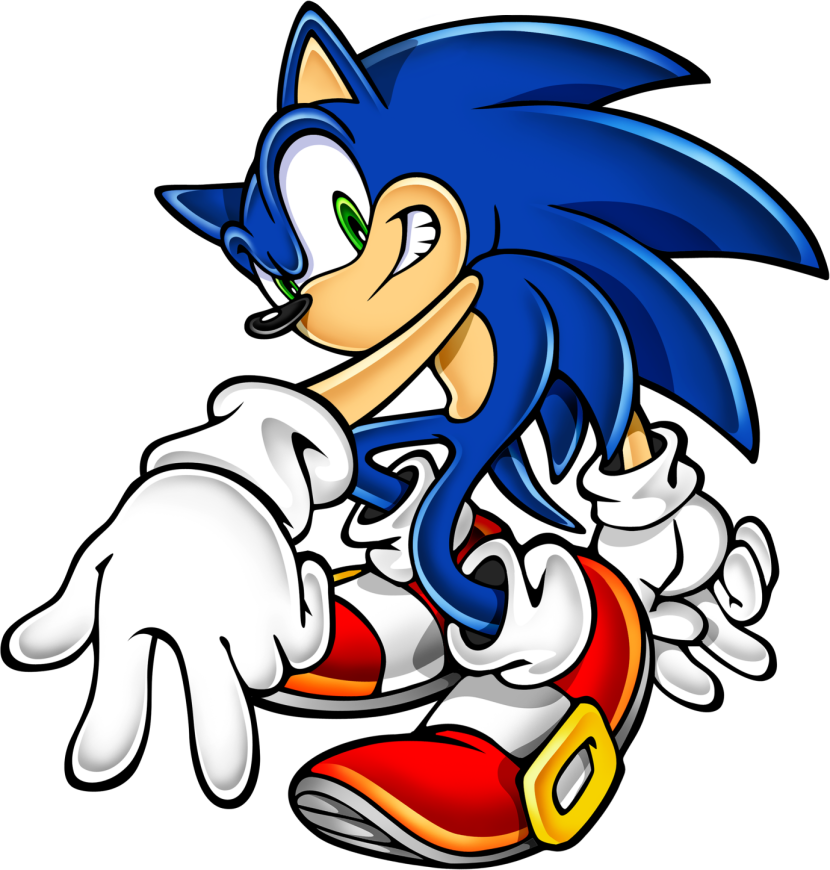 830x870 Sonic Clip Art