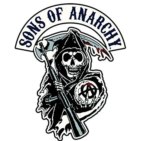 466x466 Sons Of Anarchy Reaper Logo Patch Amazon Ca Sports Outdoors