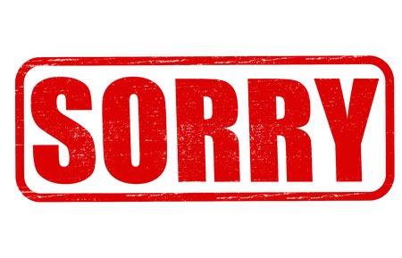 450x289 Stamp With Word Sorry Inside, Vector Illustration Royalty Free