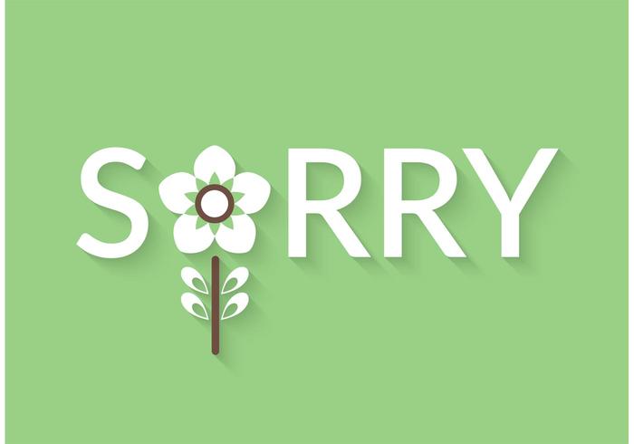 700x490 Free Sorry Vector Lettering