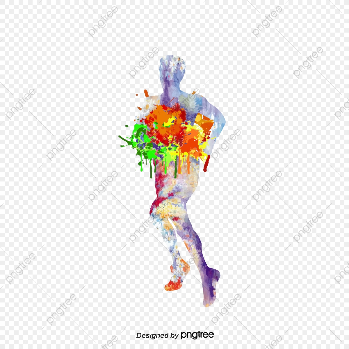 1200x1200 Vector Soul Ran, Runner, Movement, Colorful Motion Png And Vector