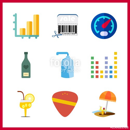 500x500 Bar Icon Wine Bottle And Sound Bars Vector Icons In Bar Set Use