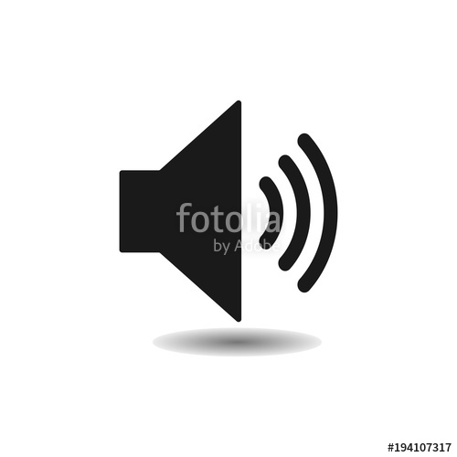 500x500 Sound Icon, Speaker Icon Sound Vector Icon, Music Volume Symbol