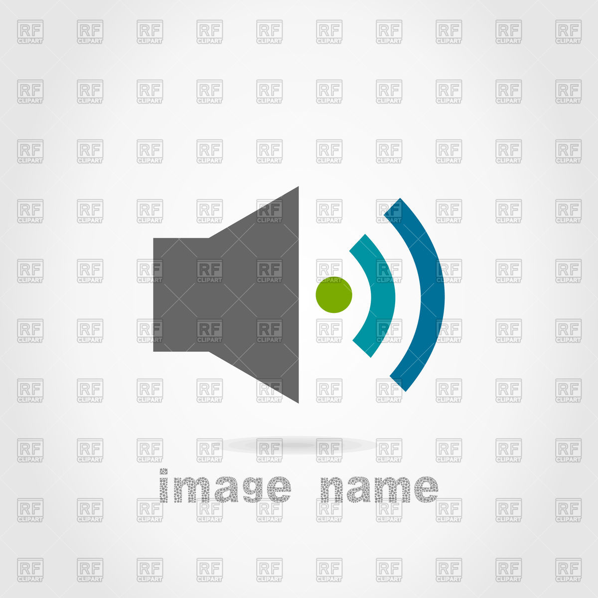 1200x1200 Sound Icon Vector Image Of Signs, Symbols, Maps