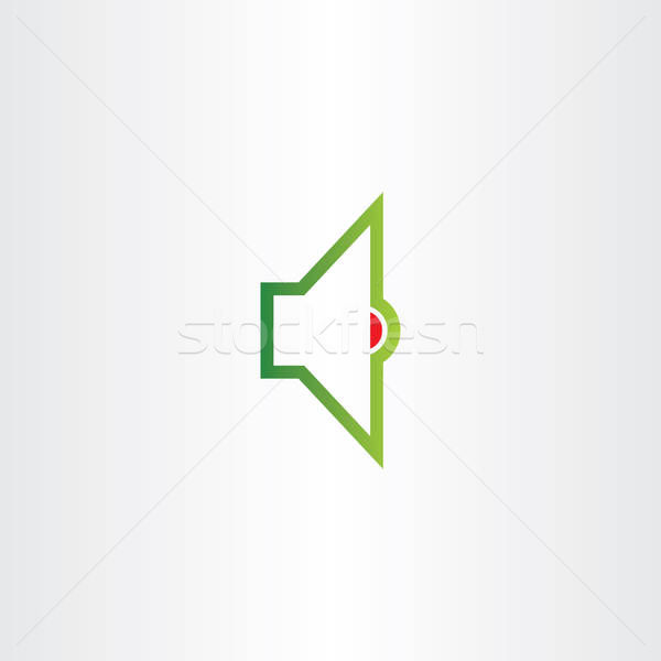 600x600 Audio Speaker Logo Volume Sound Icon Vector Vector Illustration