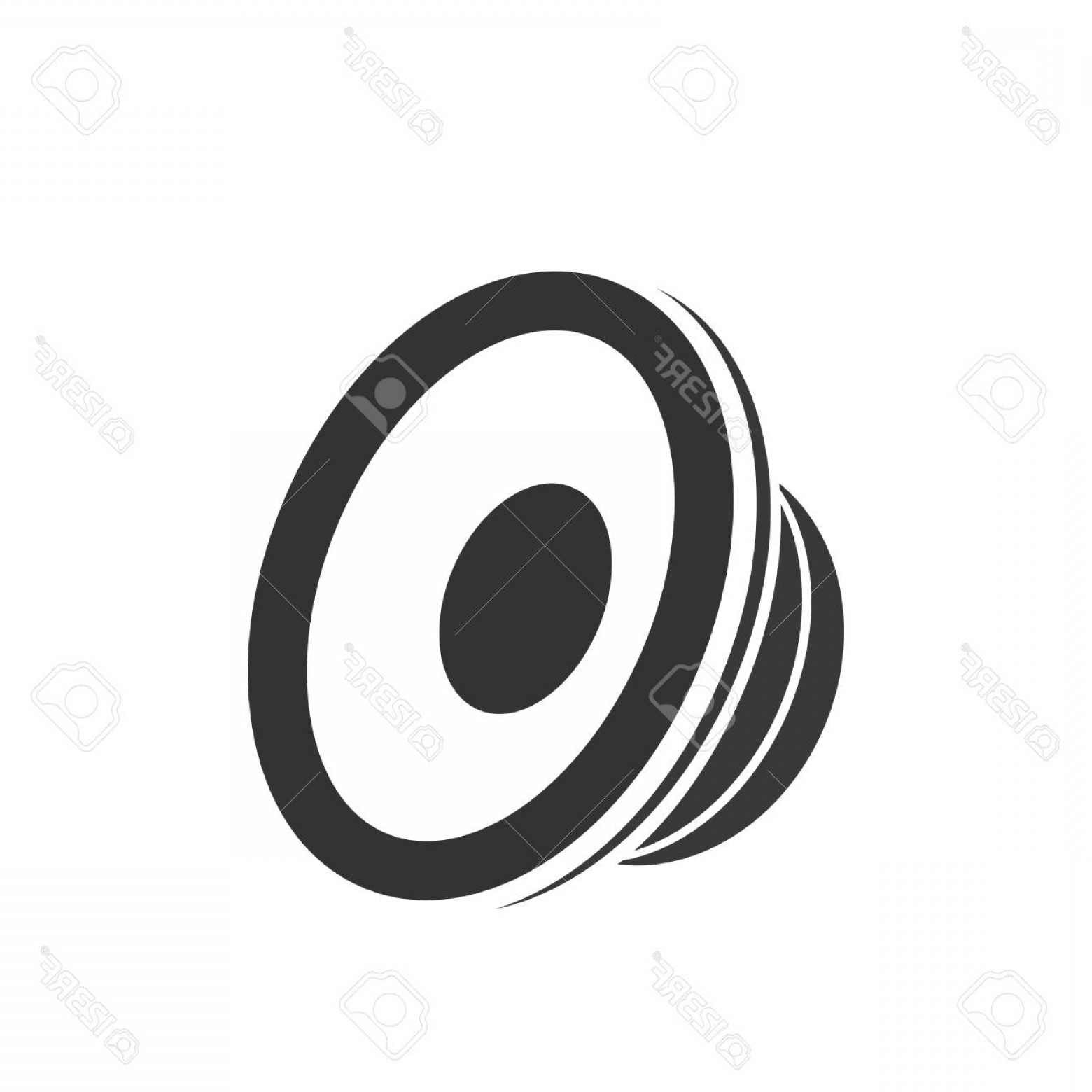 1560x1560 Photostock Vector Crystal Clear Sound Icon Speaker Icon Vector