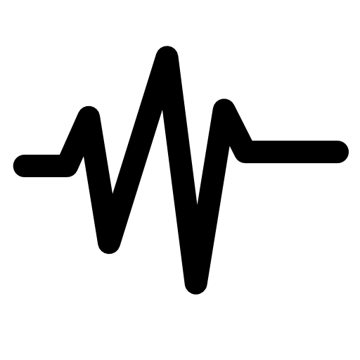 512x512 Music Sound Wave Line Free Vector Icons Designed