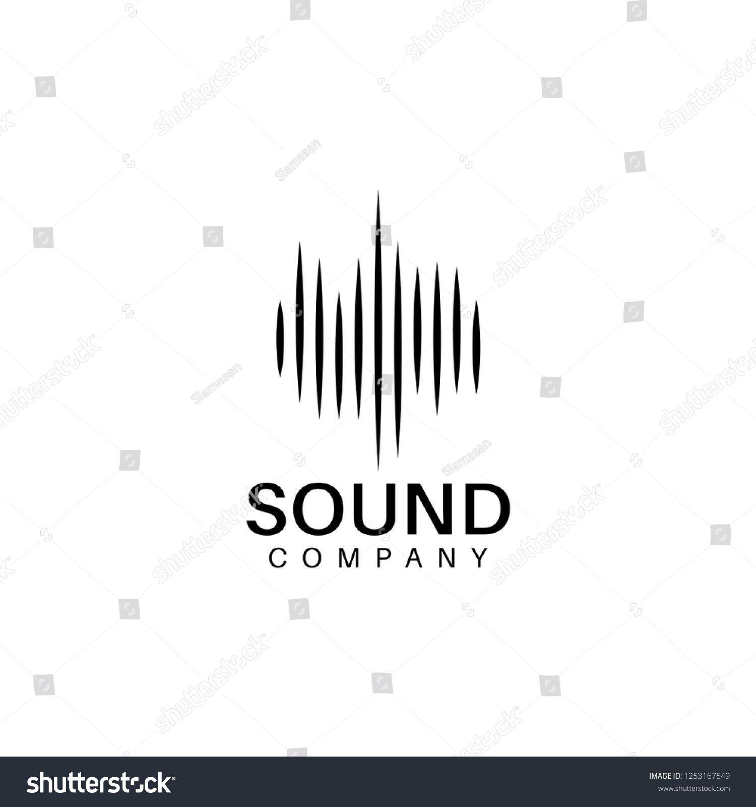 1500x1600 Sound Wave Logo Design Template Vector Logo Wave Sound Vector