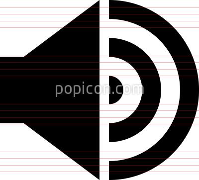400x362 Audio Speaker Sound Vector Icon
