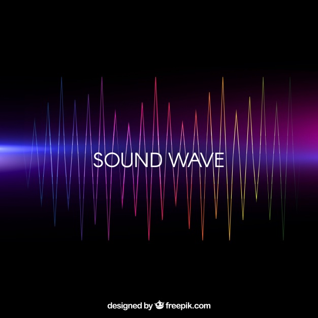 Sound Wave Vector Free Download at Vectorified.com | Collection of ...