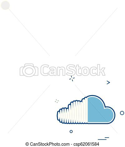 401x470 Soundcloud Icon Design Vector