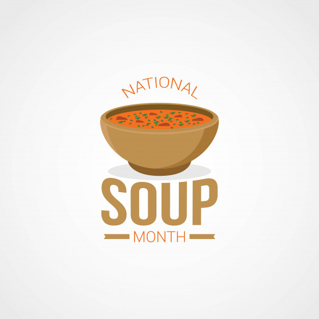 National Soup Month Vector Premium Download 626x626 National Soup Month Vector Premium Download