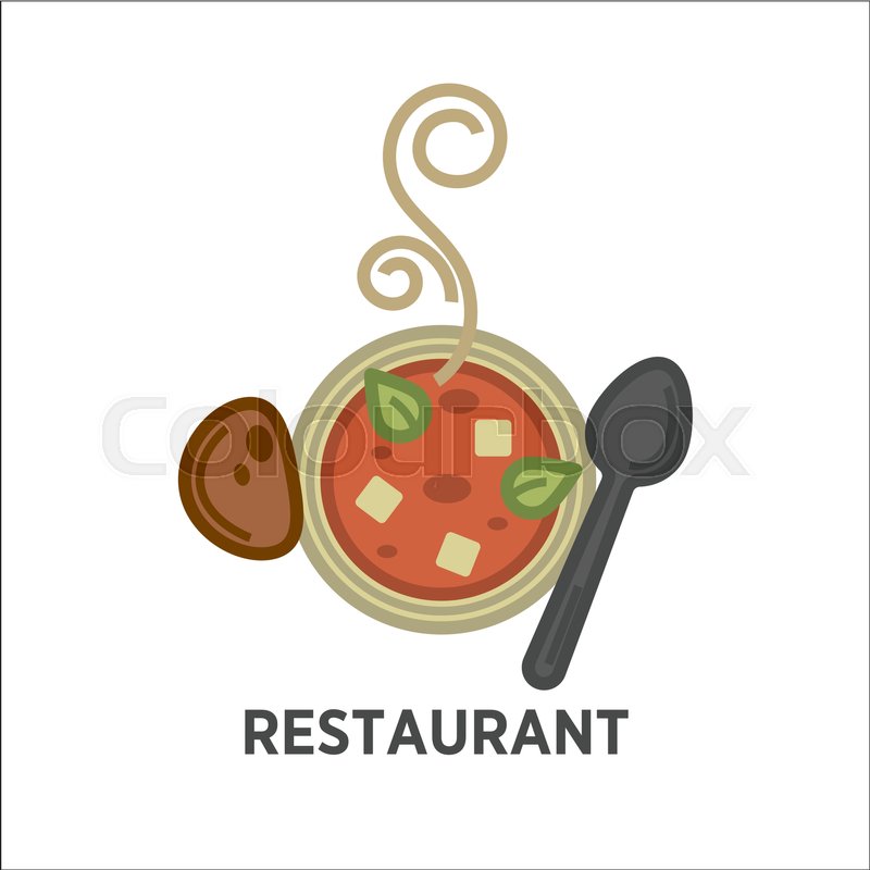 Restaurant Logo Vector Template Hot Stock Vector Colourbox 800x800 Restaurant Logo Vector Template Hot Stock Vector Colourbox