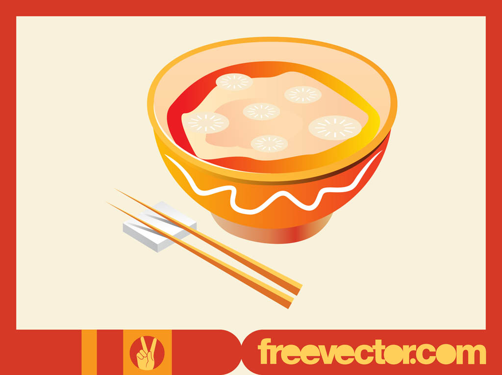 Asian Soup Vector Vector Art Graphics 1024x765 Asian Soup Vector Vector Art Graphics