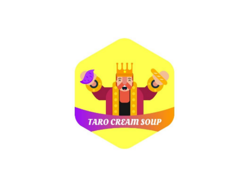 Taro Cream Soup Logo 800x600 Taro Cream Soup Logo