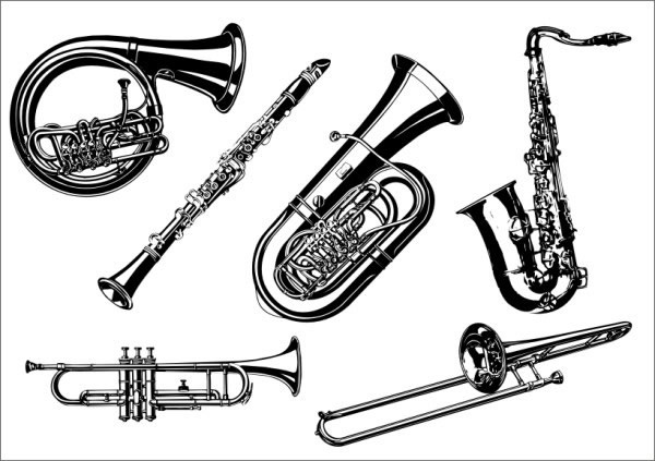 600x423 Vector Tuba Free Vector Download
