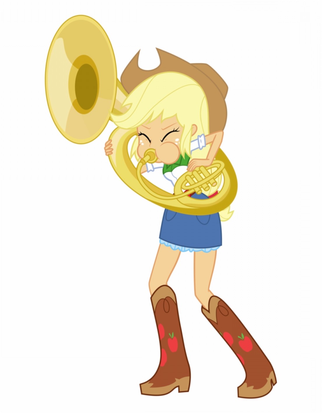 1104x1416 Bixrjmsafe Simple Background Solo Sousaphone Transparent Mlp Tuba