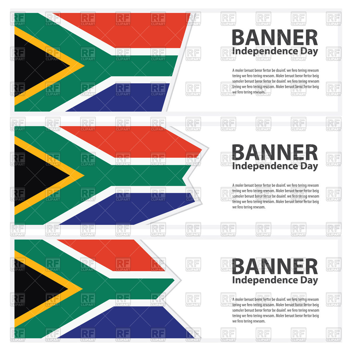 South Africa Flag Banners Vector Image Of Design Elements Foxive 1200x1200 South Africa Flag Banners Vector Image Of Design Elements Foxive