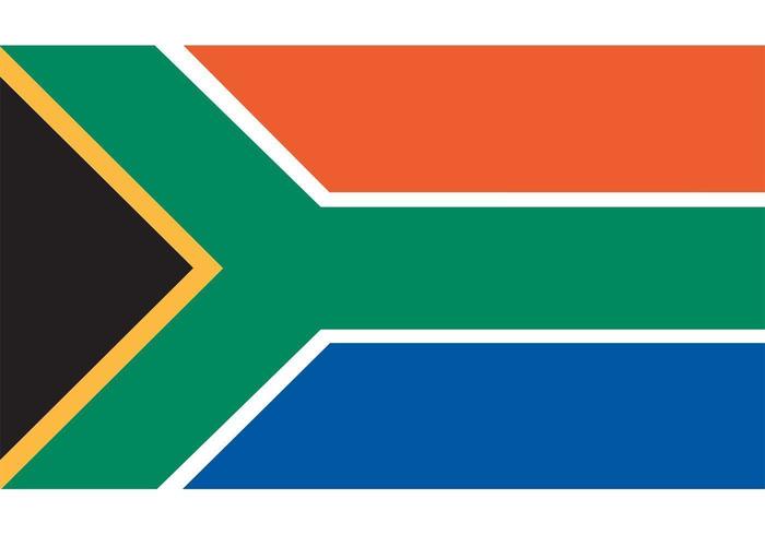 South African Flag Vector 700x490 South African Flag Vector