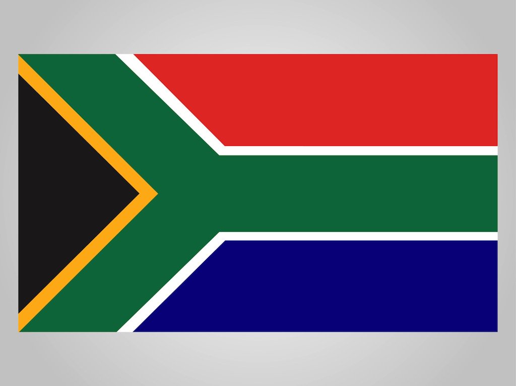Flag Of South Africa Vector Art Graphics 1024x767 Flag Of South Africa Vector Art Graphics