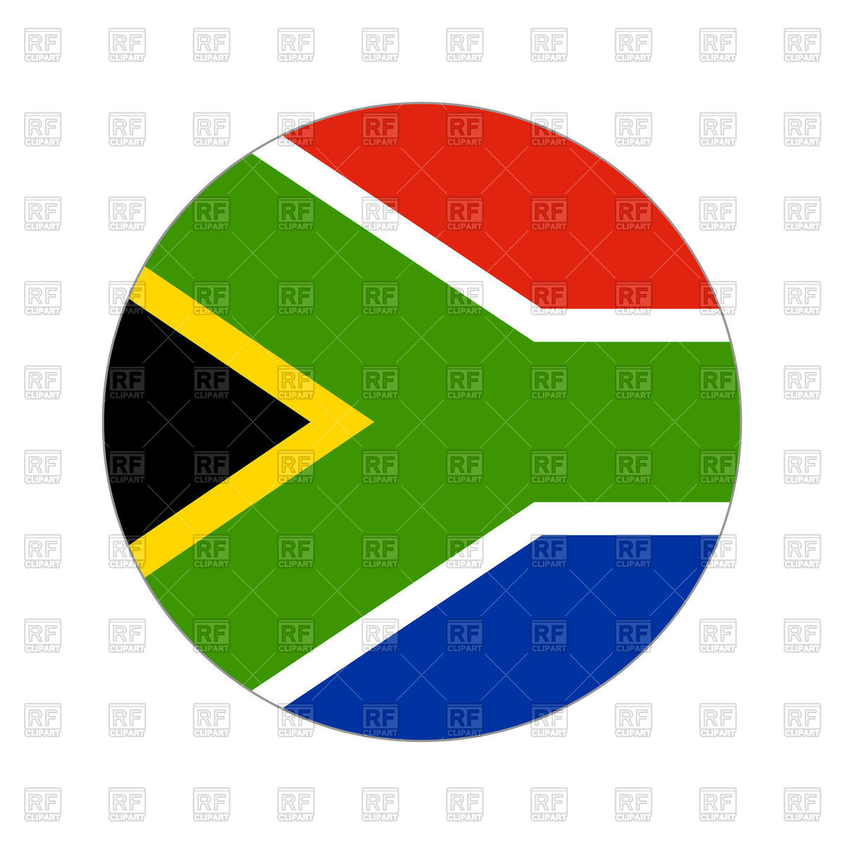 Round Icon Of South Africa Flag Vector Image Of Flags Ribbons 1200x1200 Round Icon Of South Africa Flag Vector Image Of Flags Ribbons