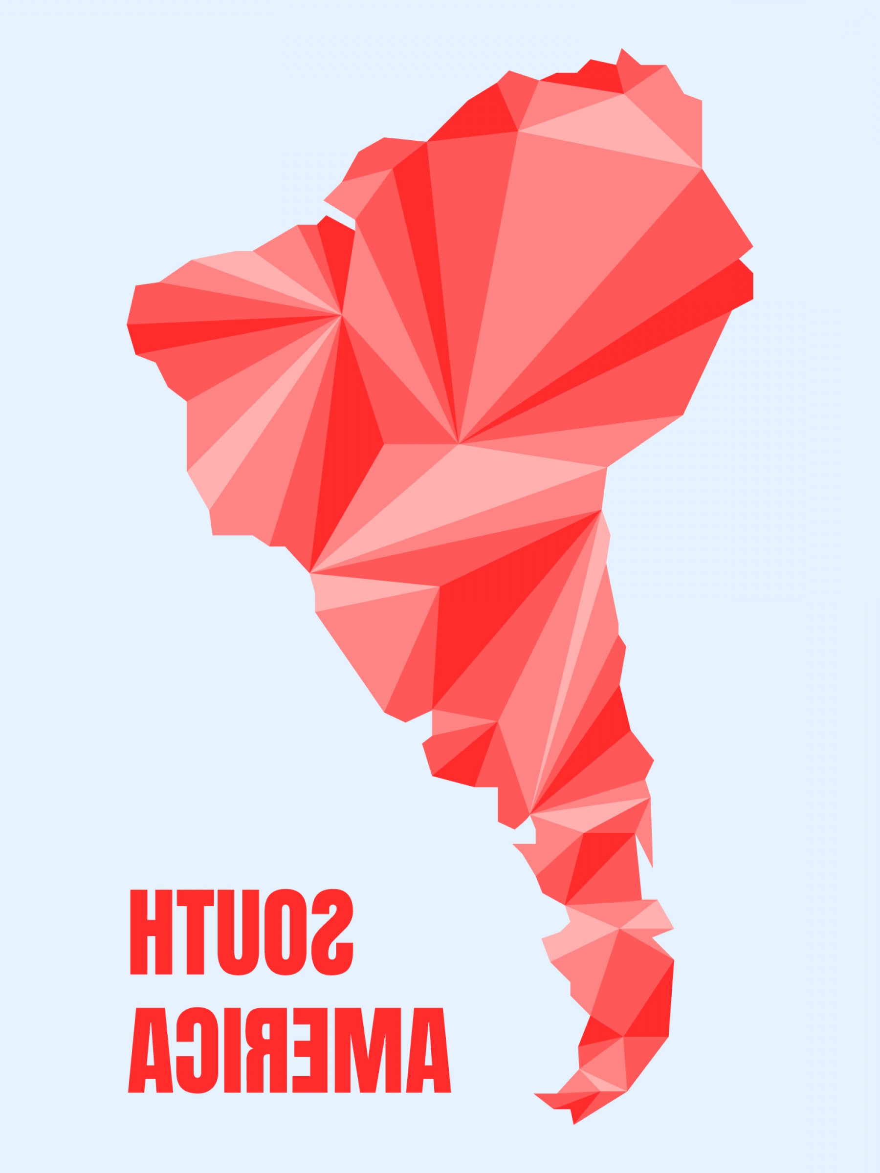 1800x2400 Unique Modern South America Map Vectors Hoodamathrun
