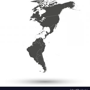 300x300 Map Of North America Vector Soidergi