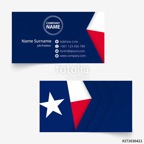 500x500 South Carolina Flag Business Card, Standard Size