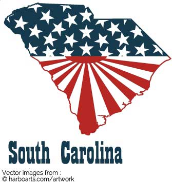 335x355 Download South Carolina State Bumper Sticker