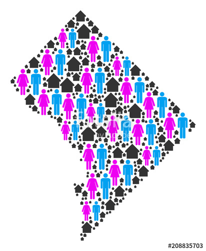 412x500 Population South Carolina State Map Household Vector Composition